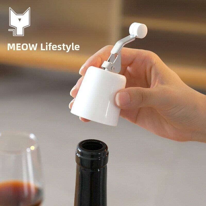 Wine Beer Food - 식품 등급 실리콘 와인 병마개 (레드